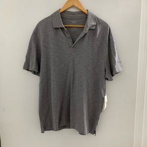 NWT: VINCE. Men’s Grey Polo